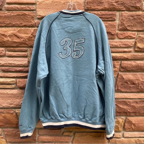 Vintage 90s Triple Five Soul 555 mens Brooklyn Sweatshirt Jacket zip up SZ XXL - Picture 6 of 9